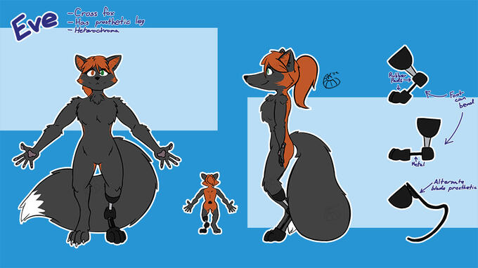 Ref sheet for Eve